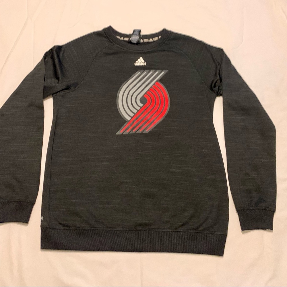 Adidas Portland Trail Blazers sweatshirt.
